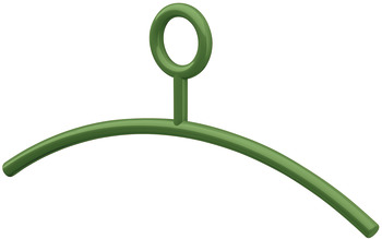 Coat hangers, Polyamide, ring, fixed hook - 804.57.172