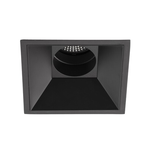 DEEP60 Black square downlight 15° 4000K CRI90