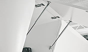 Gas-filled strut, Lid stay, self-opening - 373.78.901