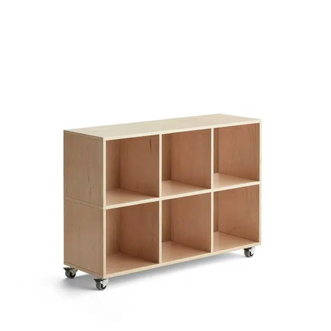 Rico 6-Compartment Mobile Storage Unit