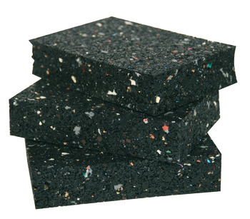 Rubber granules, Isopat, For Decking Substructures - 070.05.103