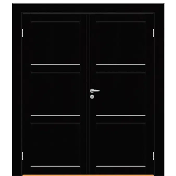 Superior Tid 7410 Double Equal Interior Door