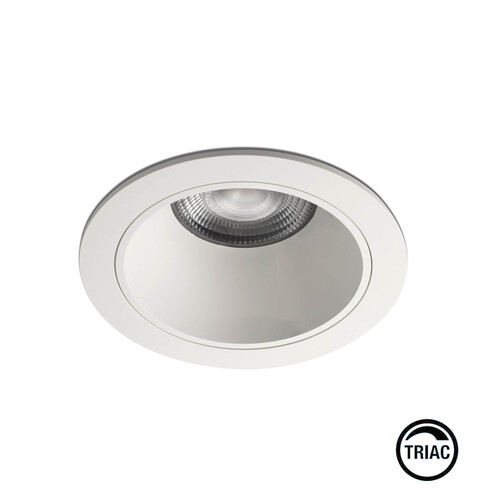 KIMO White recessed lamp 15W 36º 4000K CRI90 TRIAC