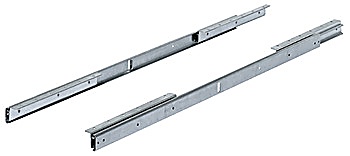 Ball bearing runners, for 1 extension leaf, for tables with frame - 642.59.902