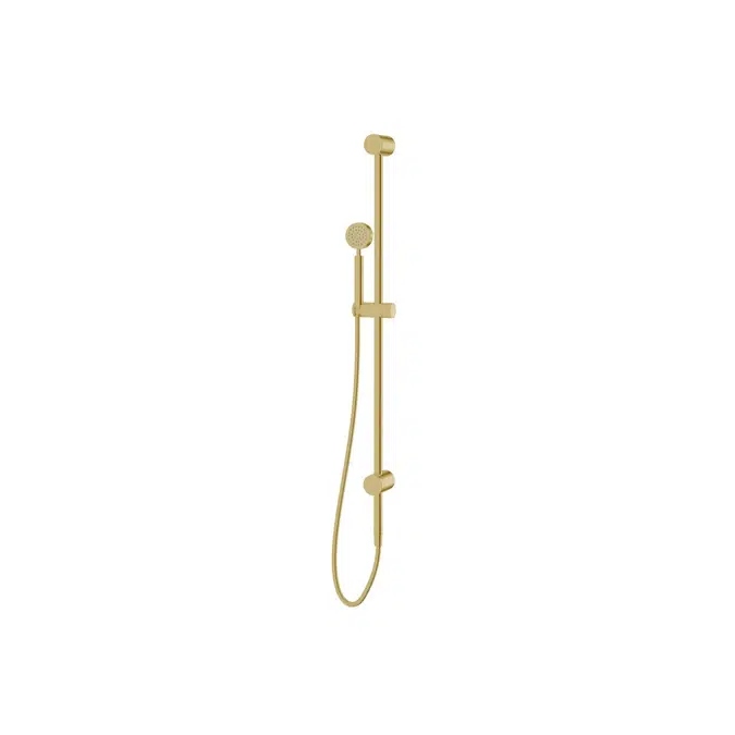 Milli Mood Edit Single Rail Shower PVD Brushed Gold 9510976