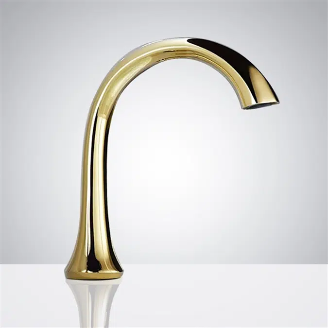 Gold Touchless Basin Faucet