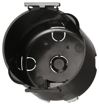 Contact protection box, Module, plastic, black - 820.87.929
