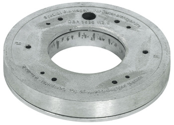 Turntable, rotates through 350°, load bearing capacity 100 kg - 646.17.009