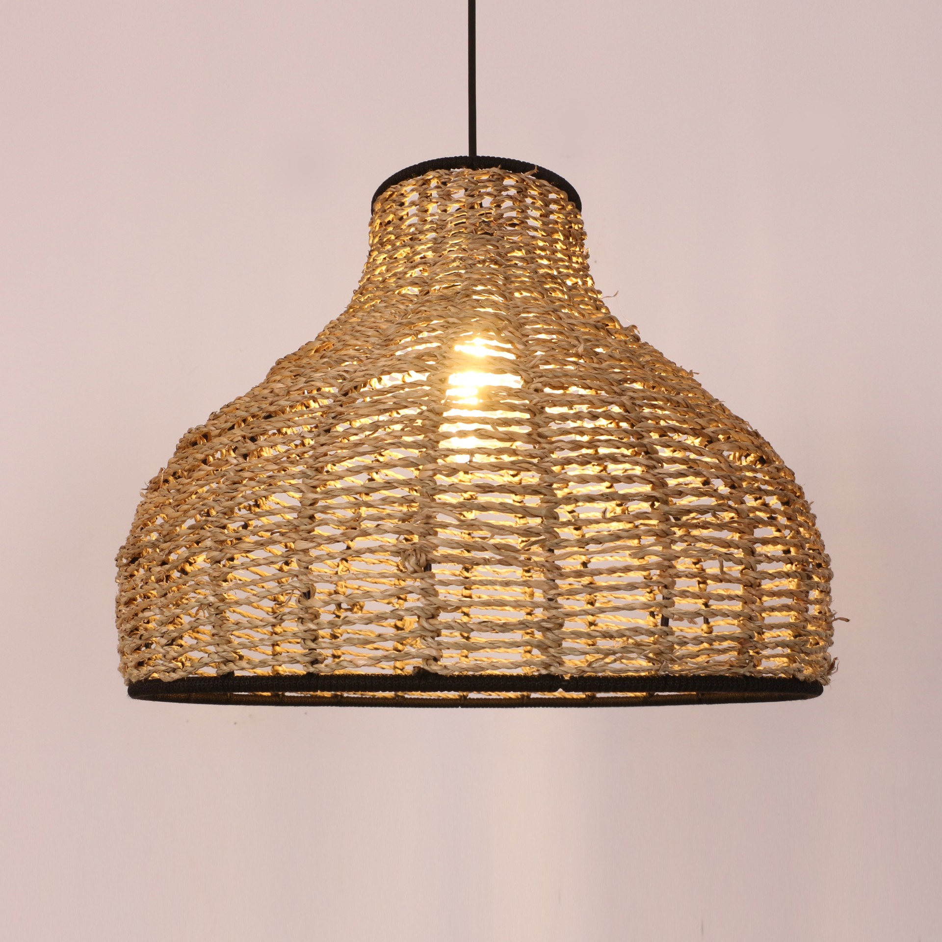 Beren Natural Sea Reed Chandelier 