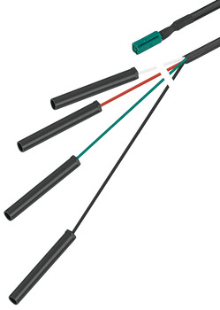 Lead, for LED strip light 24 V PUR encapsulation 4-pin (RGB) - 833.03.717