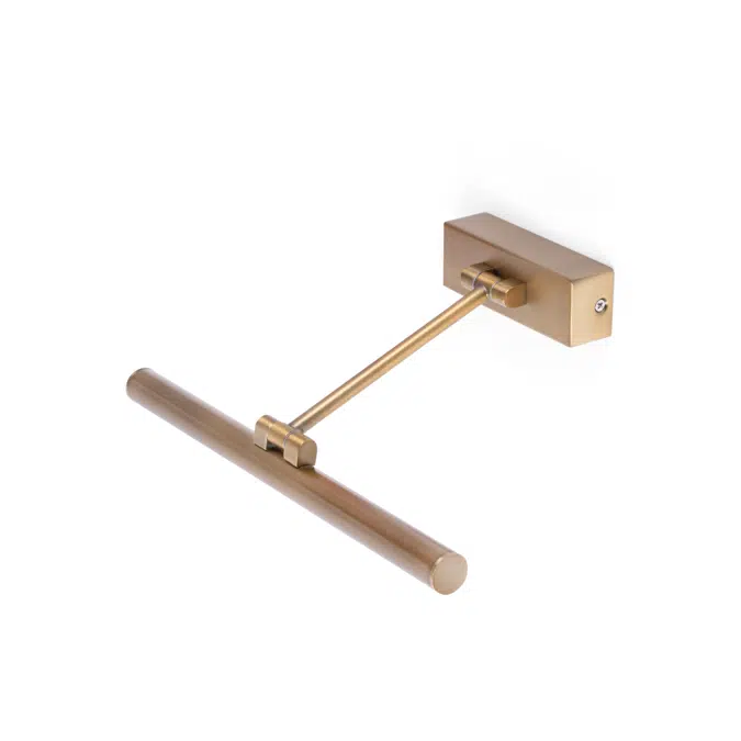 61083 - MAGRITTE 300 Old Gold Picture Wall Light 6W