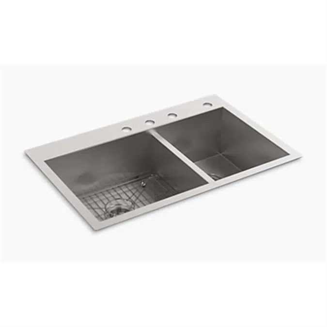 Vault Grand Asymmetric Sink (4-Holes)