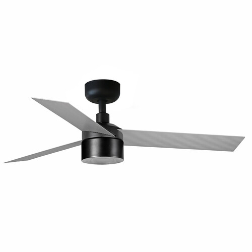 CRUISER TEK S Ceiling fan siyah/aluminium 4000K 0-10V/1-10V