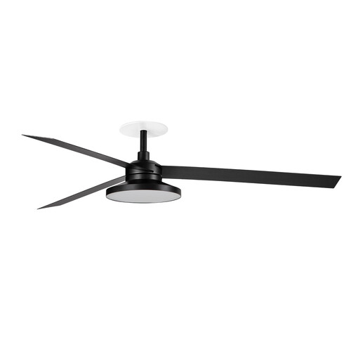 CRUISER RECESSED TAK XL Black fan 3000K TUYA