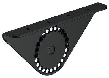 Shelf supportVersatile for wooden shelves, rotating - 806.52.330