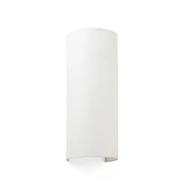 66409 - COTTON R Round Beige Wall Lamp Vertical 2L