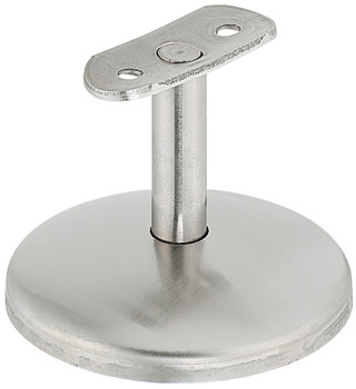 Curved Support Handrail Bracket with Cover Rose - 982.00.730