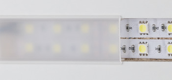 Cover profile for milled groove light panel - 833.00.702