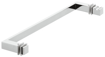 Shower door handle and knob, Square - 981.77.001