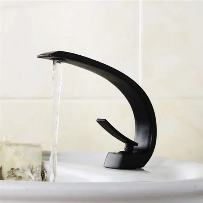 Milan Oil Rubbed Bronze Single Handle Basin Faucet