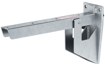 Bracket, Hebgo, load bearing capacity 500 kg per pair, folding, steel - 287.47.917