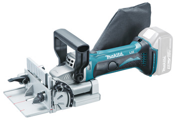 Cordless biscuit jointer, Makita DPJ180Z, 100 mm - 001.66.802