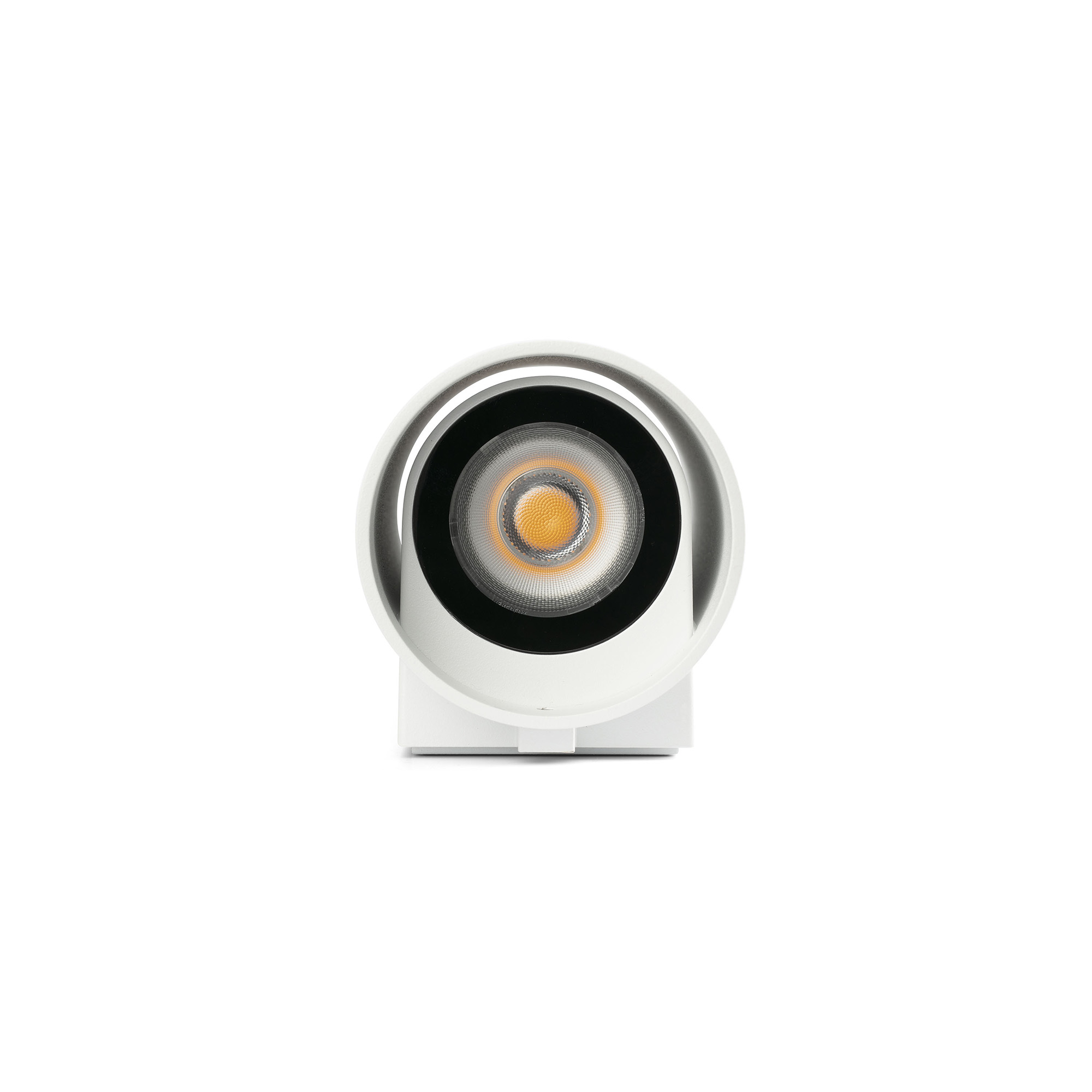 KOV 2L beyaz round duvar lambası 2700K 23°/34°