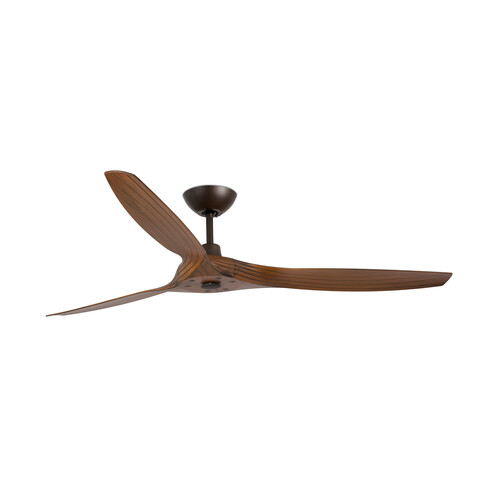 MOREA L Brown/walnut fan
