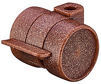 Twin wheel castor, Load Bearing Capacity 30 Kg, Steerable - 661.23.731