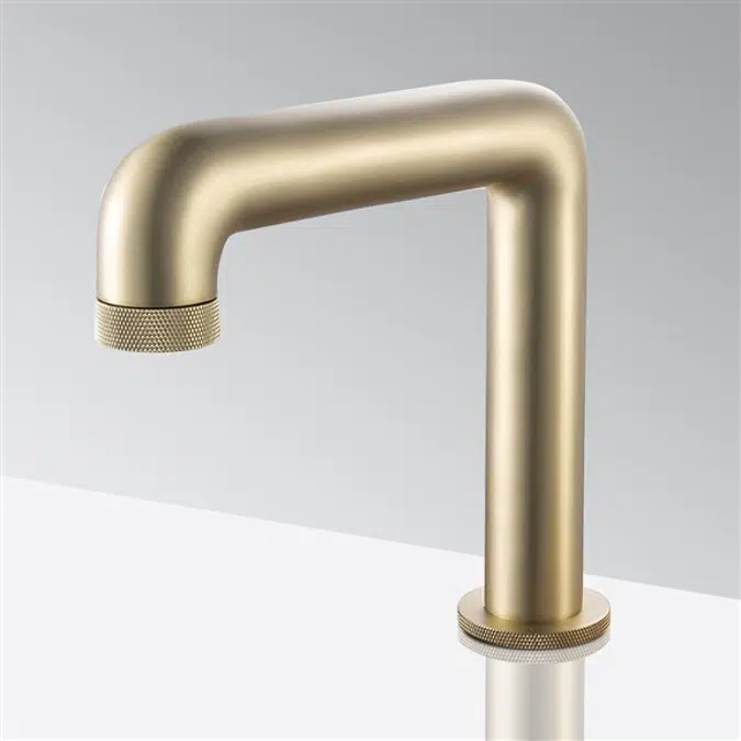 Leo Brushed Gold Touchless Basin Faucet