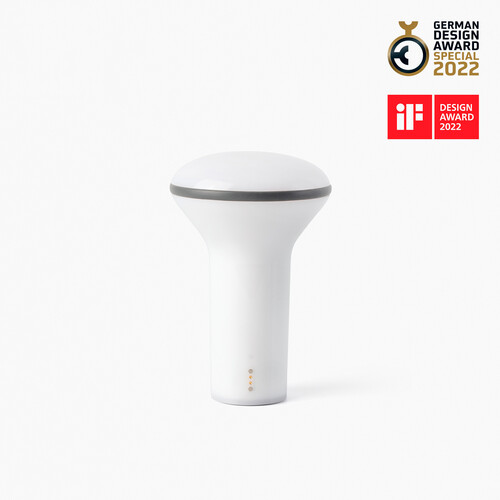 BUDDY portable lamba grey