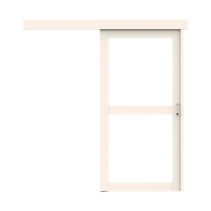 Sliding On Wall 3810 + Unique HP GW02L Sliding Door