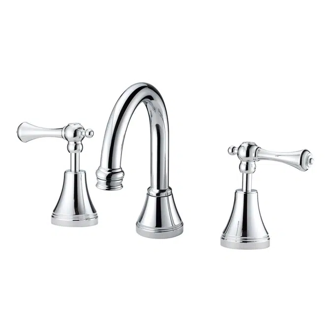 Kado Era Swivel Lever Handle Chrome Basin Set 9507752