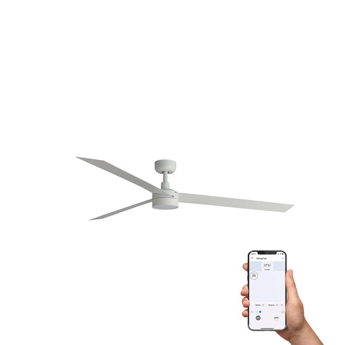 CRUISER XL LED Ceiling fan white 20W SWT TUYA
