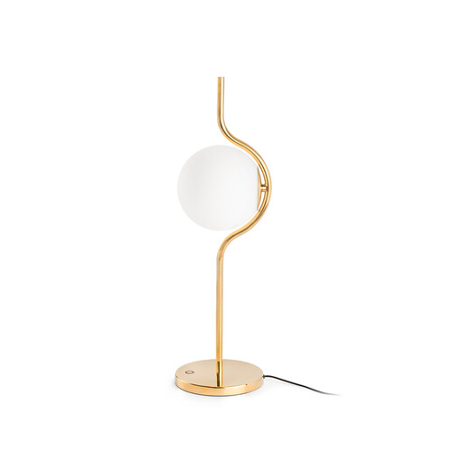 LE VITA altın masa lambası dimmable