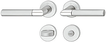 Door handle set, Aluminium, Hoppe, Lecce 1405/42KV/42KVS - 904.93.096