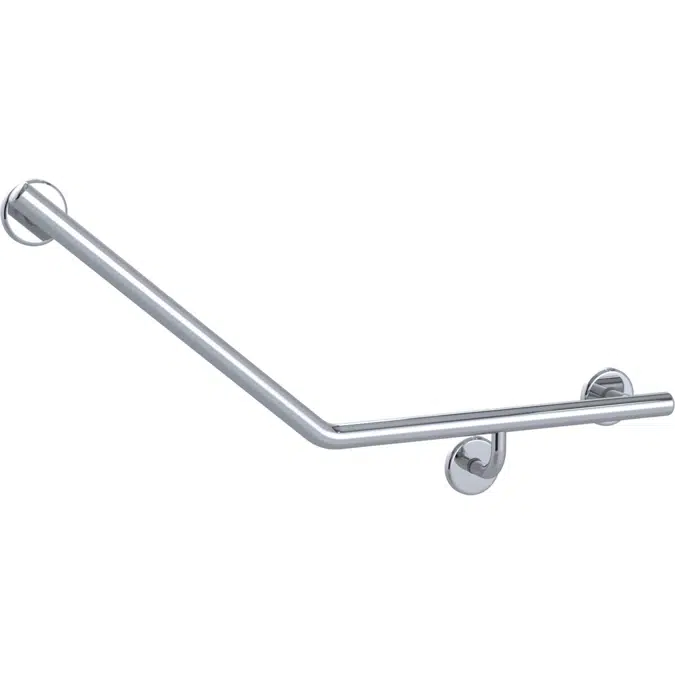 Mizu Drift 450x450x40° Sağ El Ambulant Klozet Tutamak, Paslanmaz Çelik 2266522