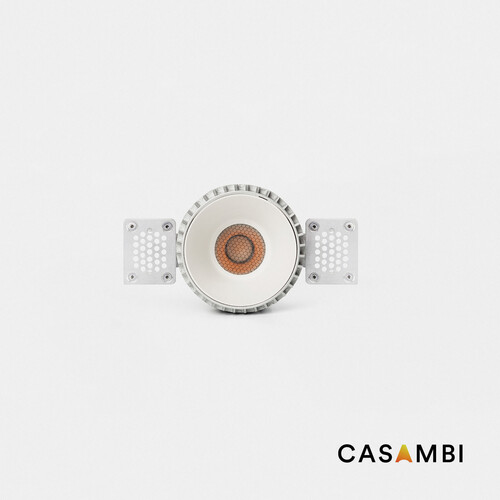 TULIPA White recessed trimless downlight 7W 15° 4000K CRI90 CASAMBI