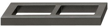 Finger Pull Handle, Zinc Alloy, Straight-Edged - 110.34.074