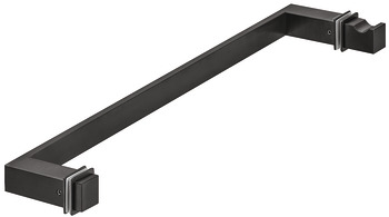Shower door handle and knob, Square - 981.77.008