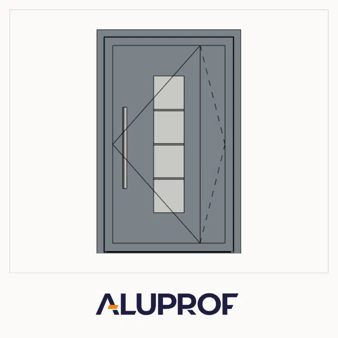 MB-86N PIVOT AD19 Tek Kanat Dışa Açılır Panel Kapı