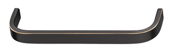 D Handle, Stainless Steel/Brass - 100.00.206