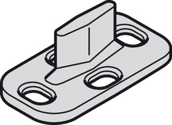 Bottom guide, Plastic - 942.35.400