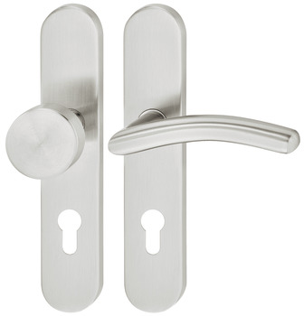 Kapı kulpu seti, Paslanmaz çelik, Startec, model LDH 2184 - 903.95.340