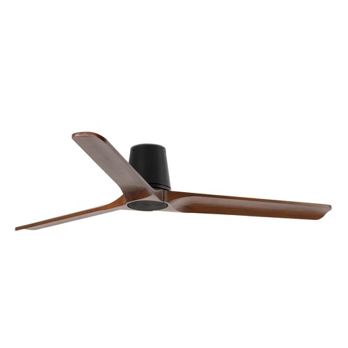 HEYWOOD TUB L Ceiling fan siyah/ceviz duvar kumandası beyaz