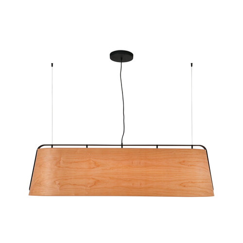 STOOD 5L siyah ve wood pendant lamba