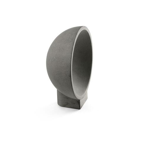 GAIA Grey bollard lamp