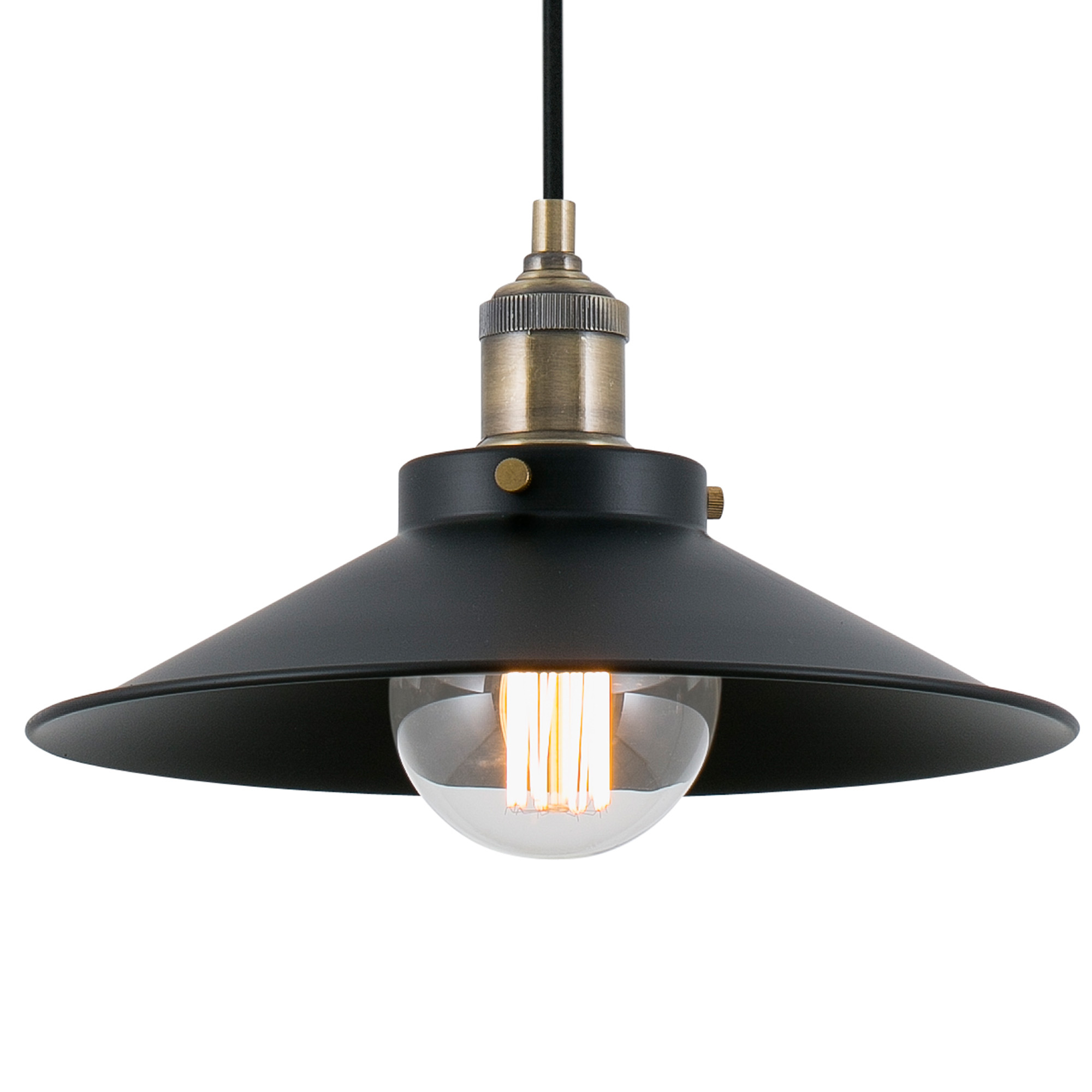 MARLIN 7L Black pendant lamp