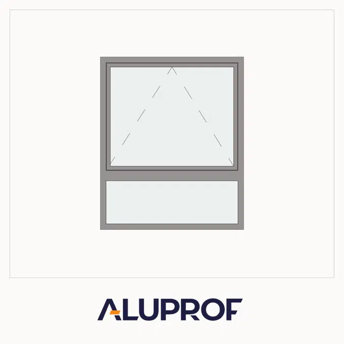 MB-45 Dikey Sabit Vasistas Kanatlı Pencere