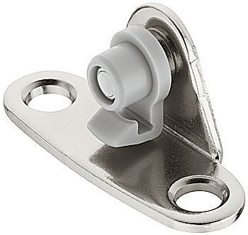 Screw-on bracket, For Cabinet, ForMaxi Stay Flap Fitting - 373.66.036
